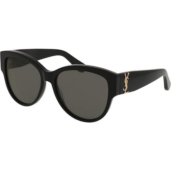 SAINT LAURENT ブラック サングラス【美品】 58サイズ SL400 Saint Laurent™ SL 400 Oval Sunglasses | EyeOns.com